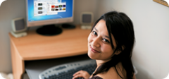 Happy User at Home