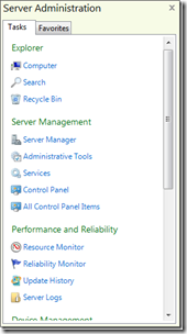 AAC 2011 Server Administration Tasks