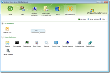 RemoteLauncher 1.0.0 Dashboard
