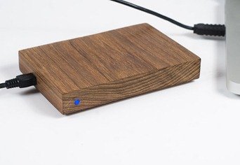 Wooden Hard Drive Enclosure