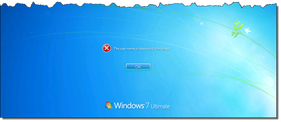 WHS 2011 Online Experience Password Error