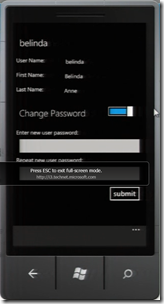 WHS Phone Change Password from Tech-Ed 2011