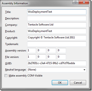 WHS2011 Updating Add-In from SDK