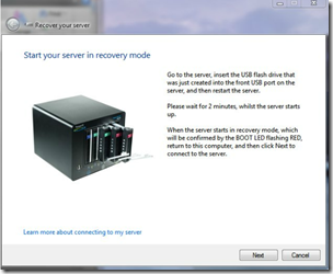 Tranquil PC Recovery Mode