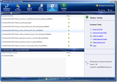 ISO Mounter for WHS v1