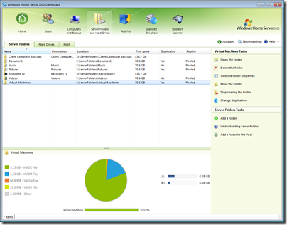 DrivePool - M4 Integrated UI - Folders