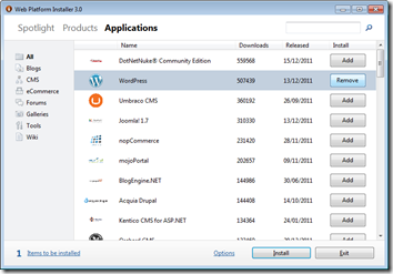 Web Platform Installer 3.0