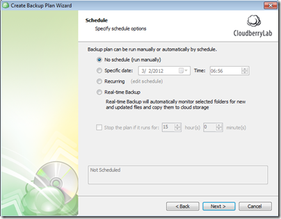 cloudberry-schedule
