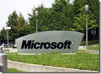 Microsoft Sign on Campus