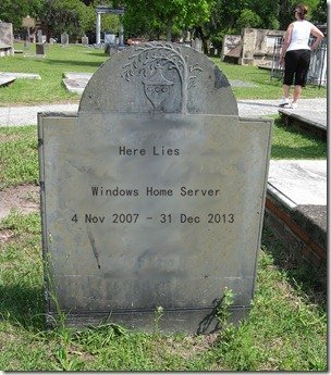 Here Lies WHS from ArsTechnica
