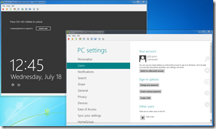 WS2012e Domain With Administrators PC In Workgroup Mode