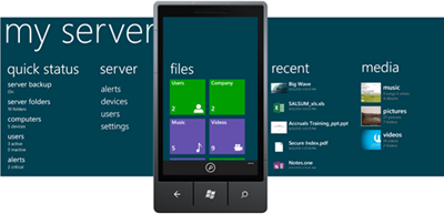 My Server App for WS2012e