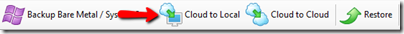 Cloud to Local Backup in CloudBerry Backup