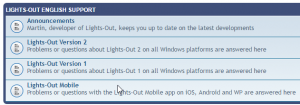 Lights-Out Forums